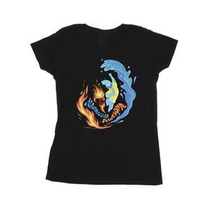 Elemental Womens/Ladies Naturally Awesome Cotton T-Shirt / Black